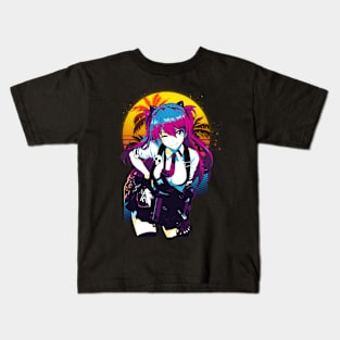 Asuka Shikinami Langley Kids T-Shirt